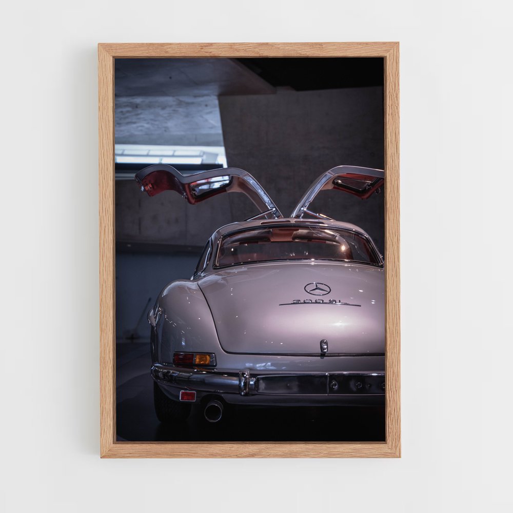 Poster Gullwing Éclat – affiche Mercedes (vue 4)